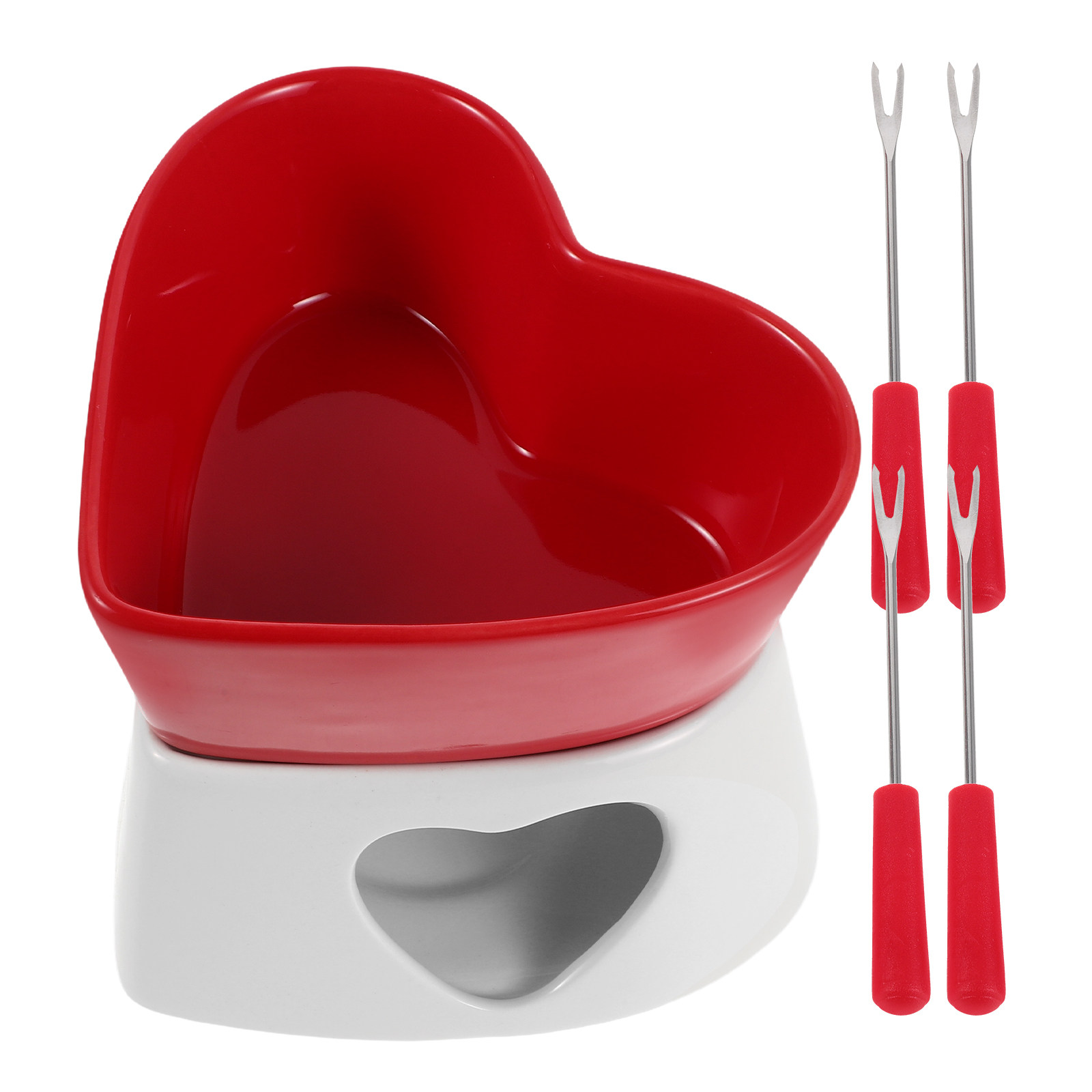 Fondue Pot Ceramic - 1 Set de Olla de Cerámica