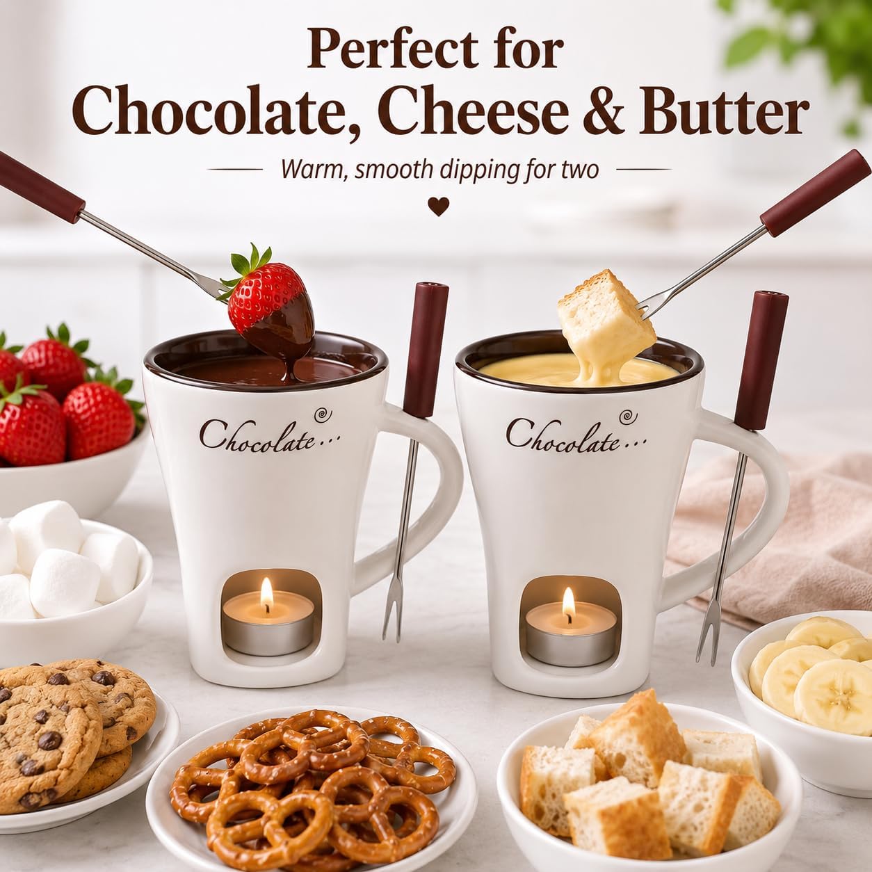 Taza de Cerámica para Fondue c - Fondue Pot Ceramic reseña y precio