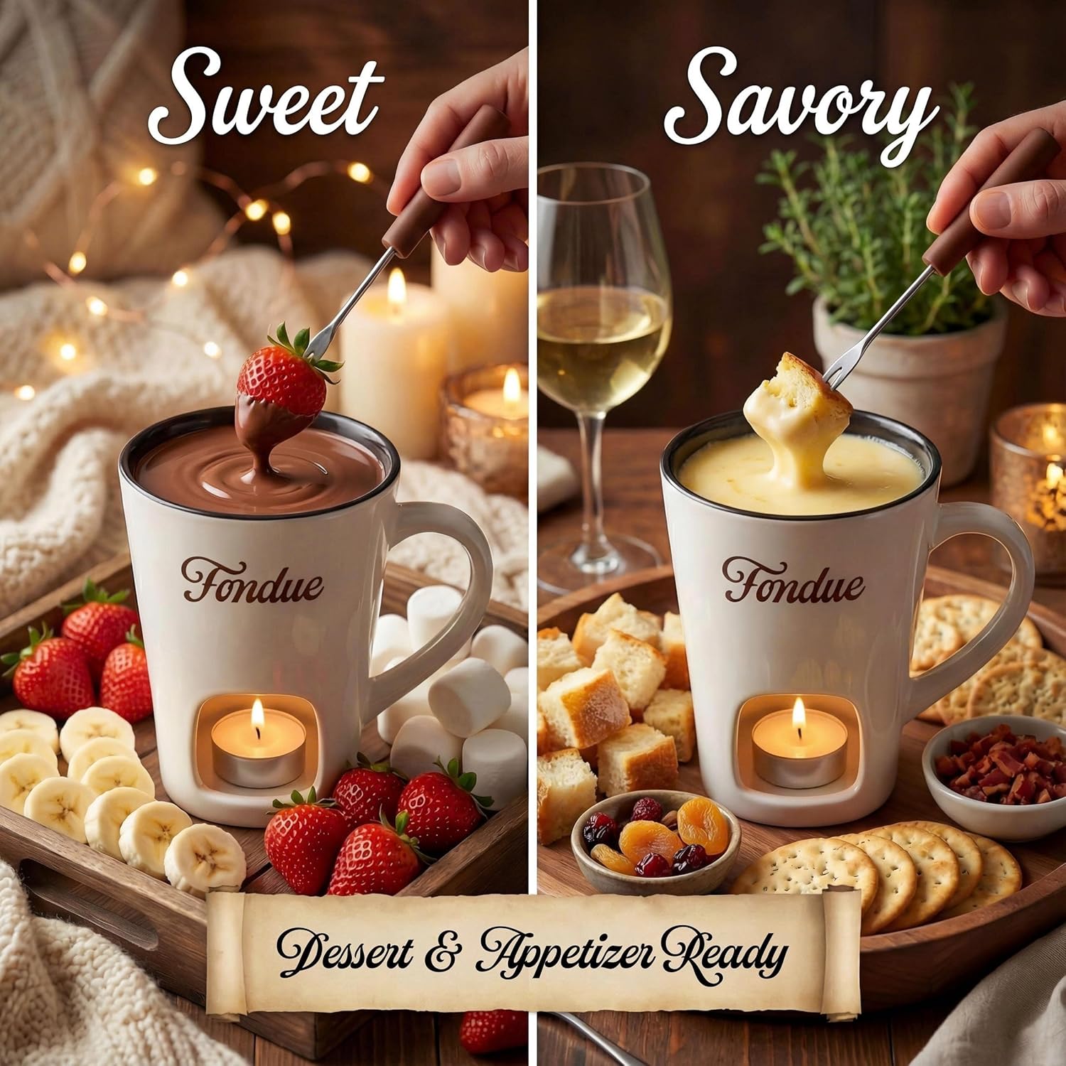 Taza de Cerámica para Fondue c - Fondue Pot Ceramic reseña y precio