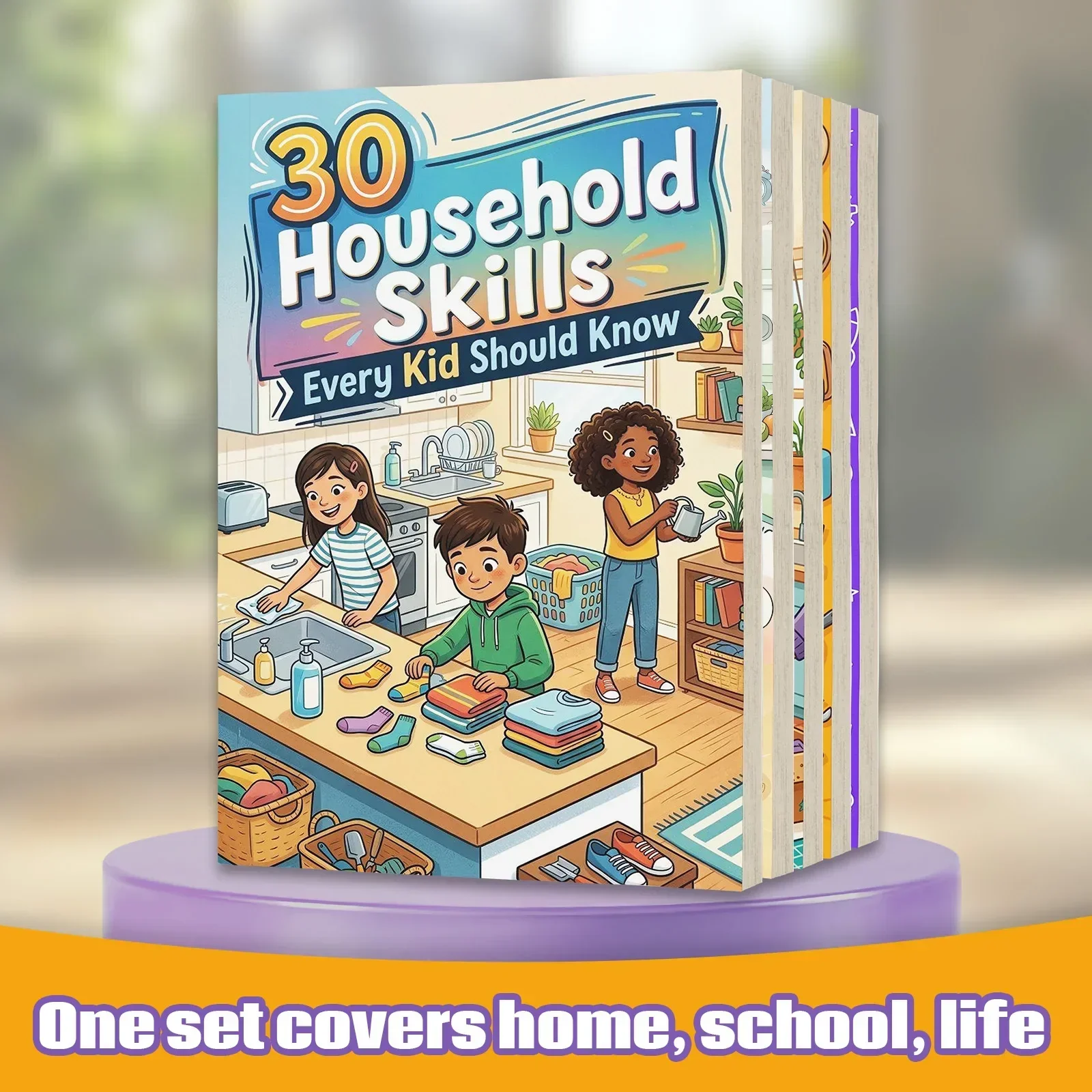 Colección de 5 libros sobre ha - Home Cooking Book reseña y precio