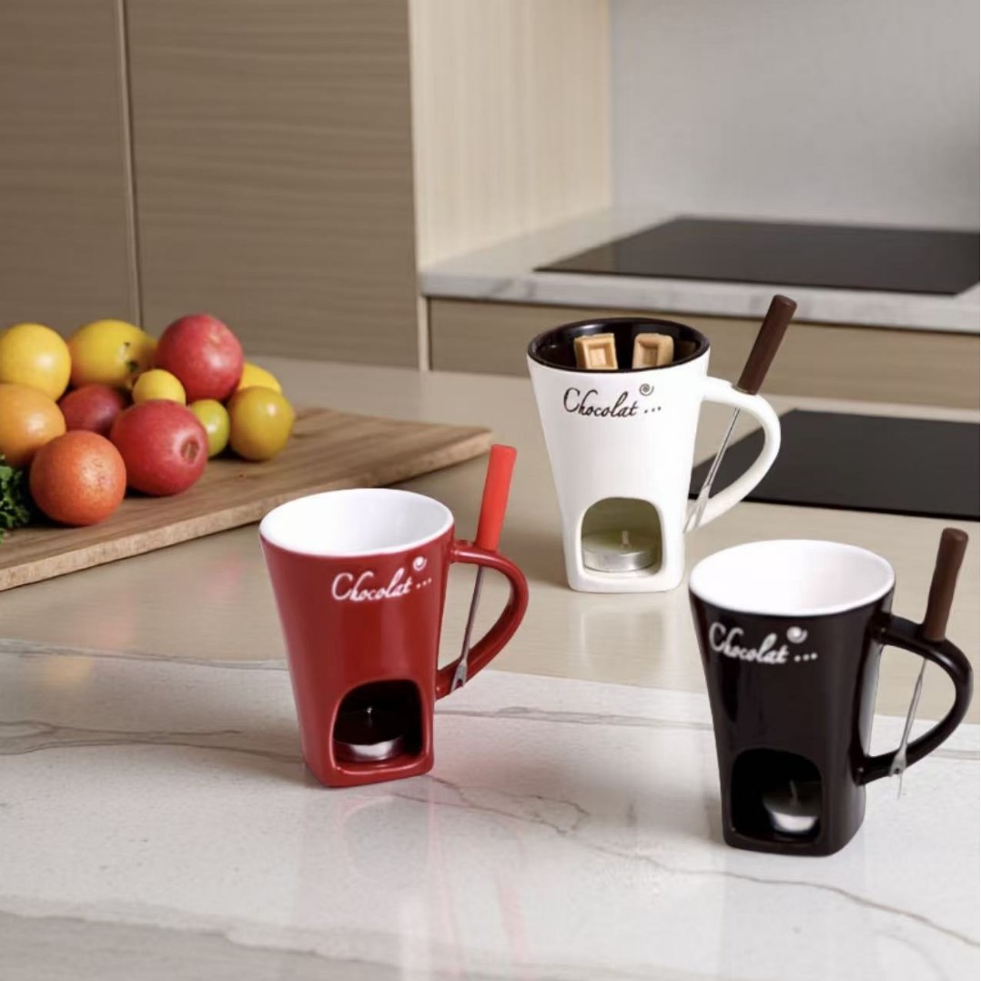 Taza de Cerámica para Fondue d - Fondue Pot Ceramic reseña y precio