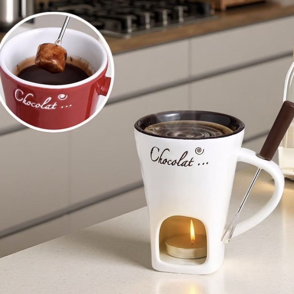 Taza de Cerámica para Fondue d - Fondue Pot Ceramic reseña y precio