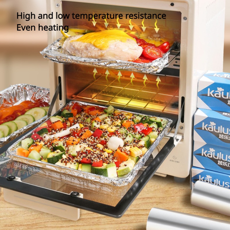 Zackoo-papel de aluminio para  - Home Cooking Oil reseña y precio