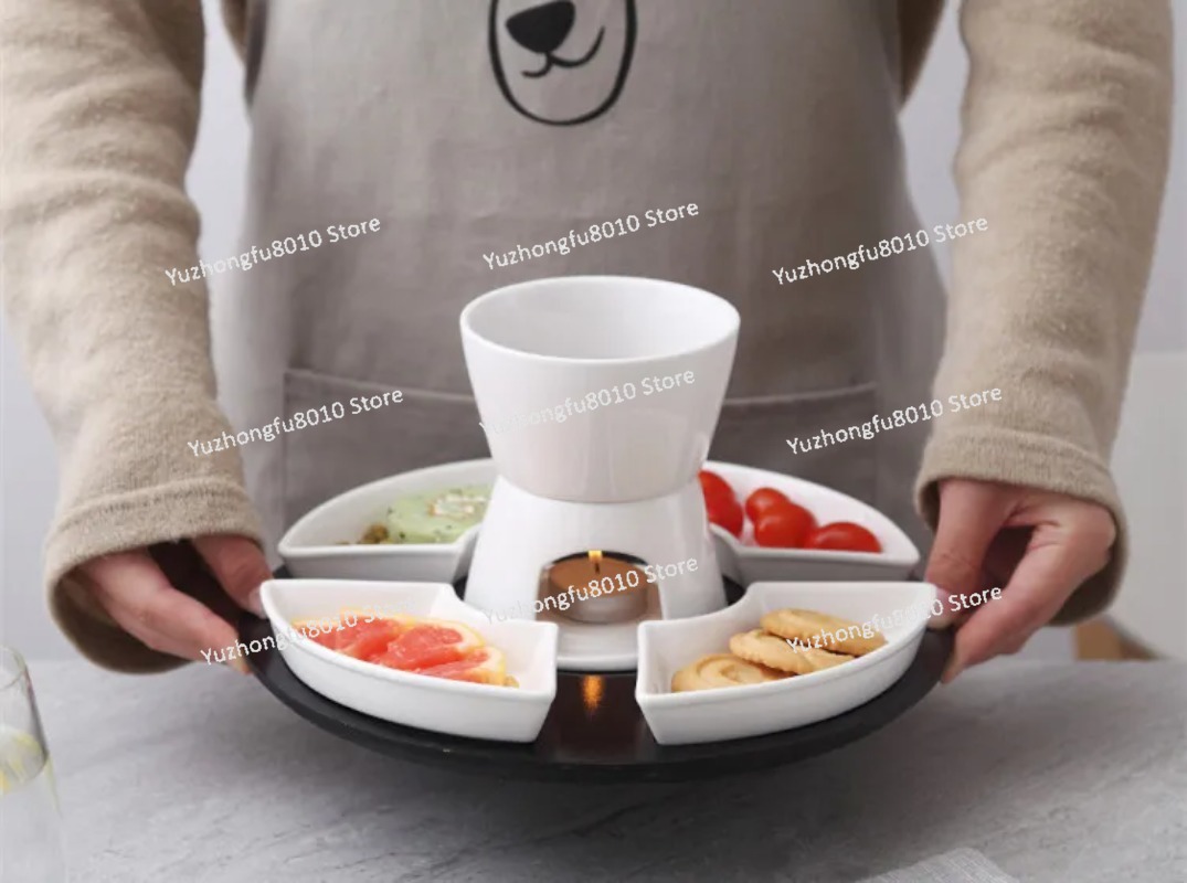 Juego de Ollas para Fondue de  - Fondue Pot Ceramic reseña y precio