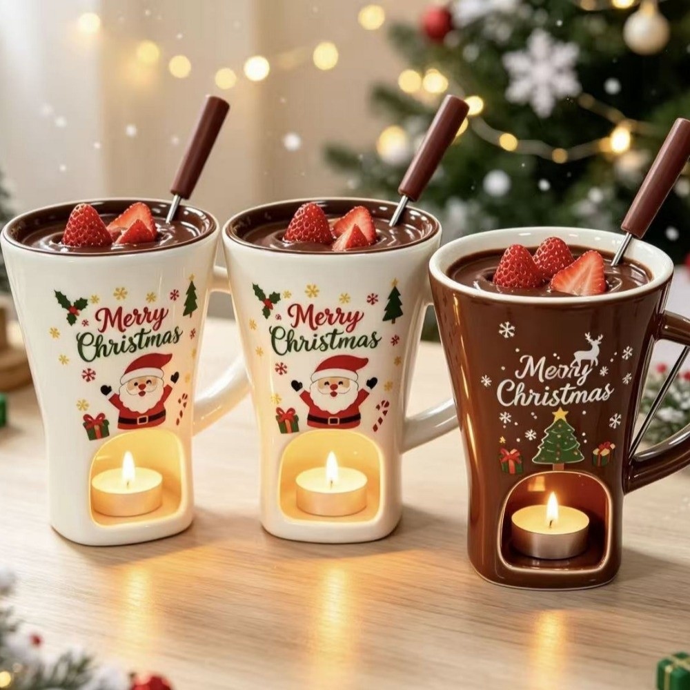 Taza de cerámica para derretir - Fondue Pot Ceramic reseña y precio