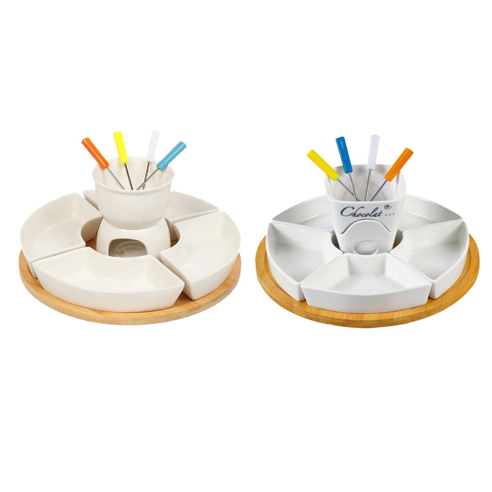 Juego de Olla para Fondue, Cal - Fondue Pot Ceramic reseña y precio