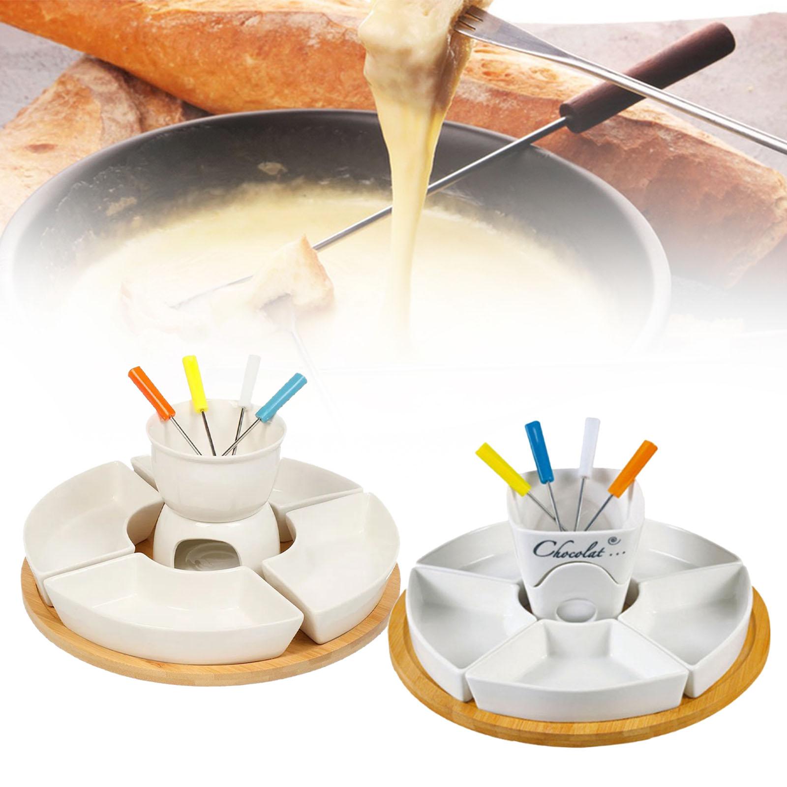 Juego de Olla para Fondue, Cal - Fondue Pot Ceramic reseña y precio