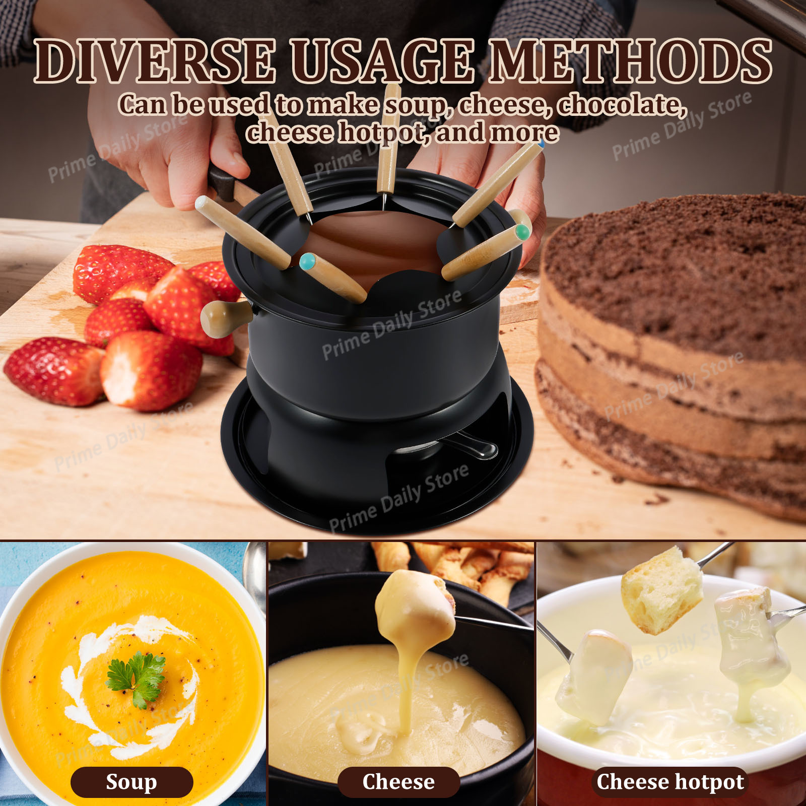 Olla de Cerámica para Fondue d - Fondue Pot Ceramic reseña y precio