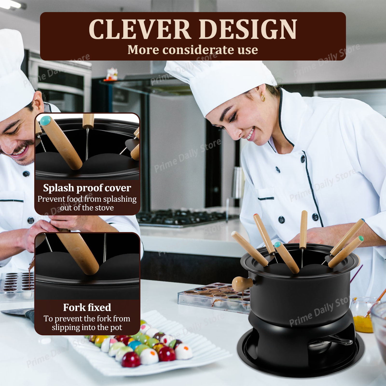 Olla de Cerámica para Fondue d - Fondue Pot Ceramic reseña y precio