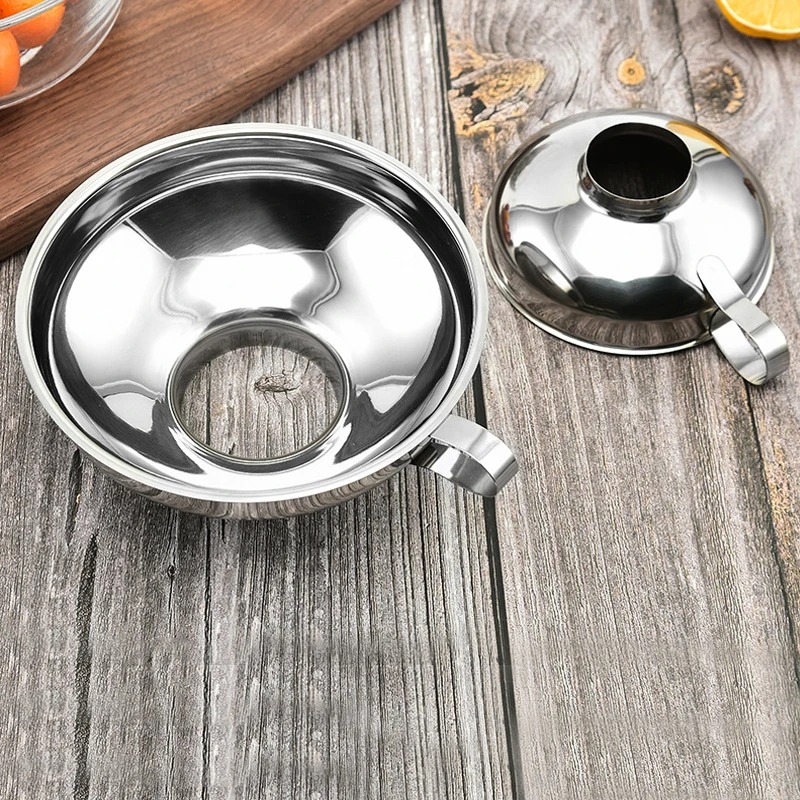 Embudo de cocina de acero inox - Home Cooking Oil reseña y precio
