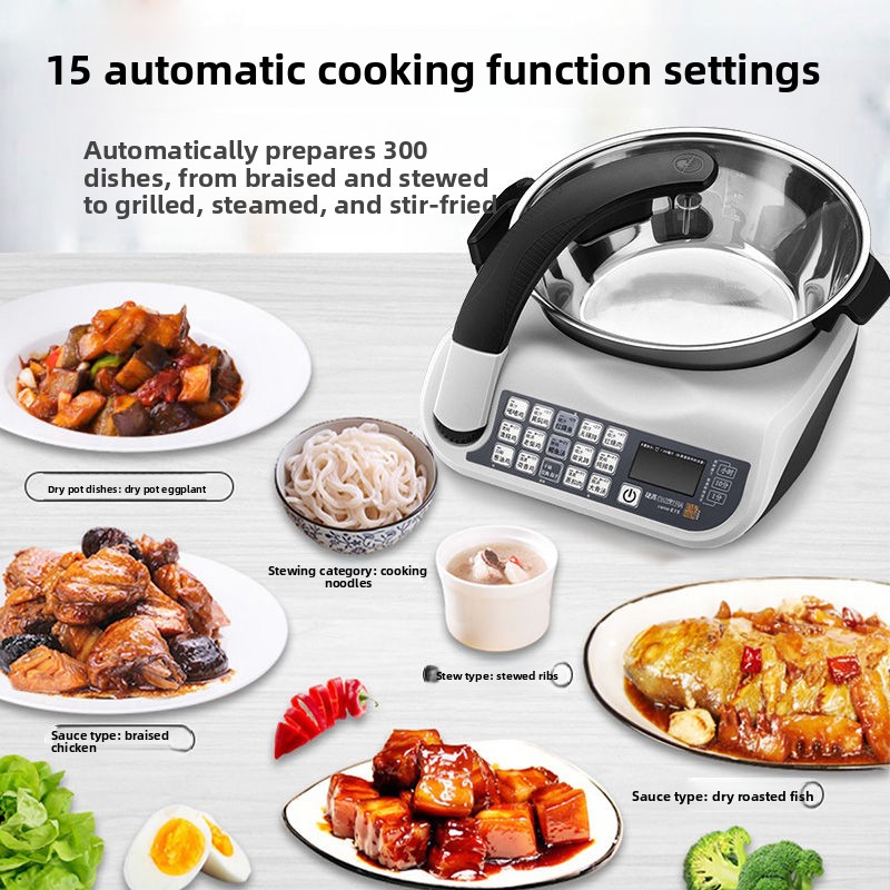 Robot de cocina inteligente E1 - Home Cooking Oil reseña y precio