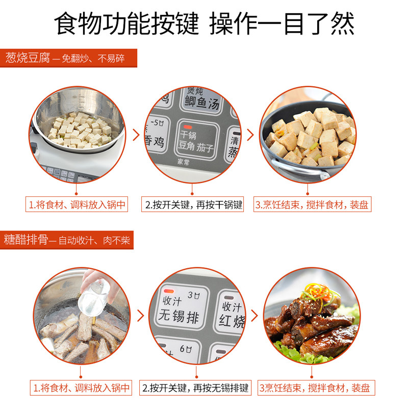 Robot de cocina inteligente E1 - Home Cooking Oil reseña y precio