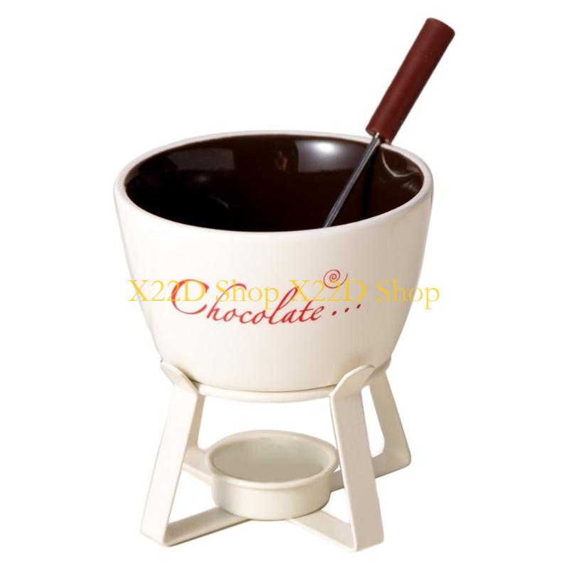 X22D Juego ollas para fondue c - Fondue Pot Ceramic reseña y precio