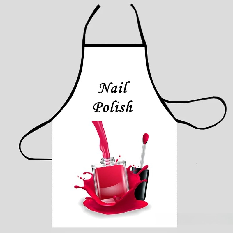 Delantal de esmalte de uñas co - Home Cooking Services reseña y precio