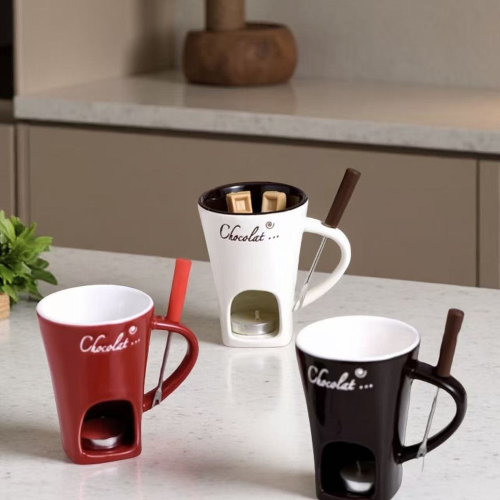 Taza de Cerámica para Fondue d - Fondue Pot Ceramic reseña y precio