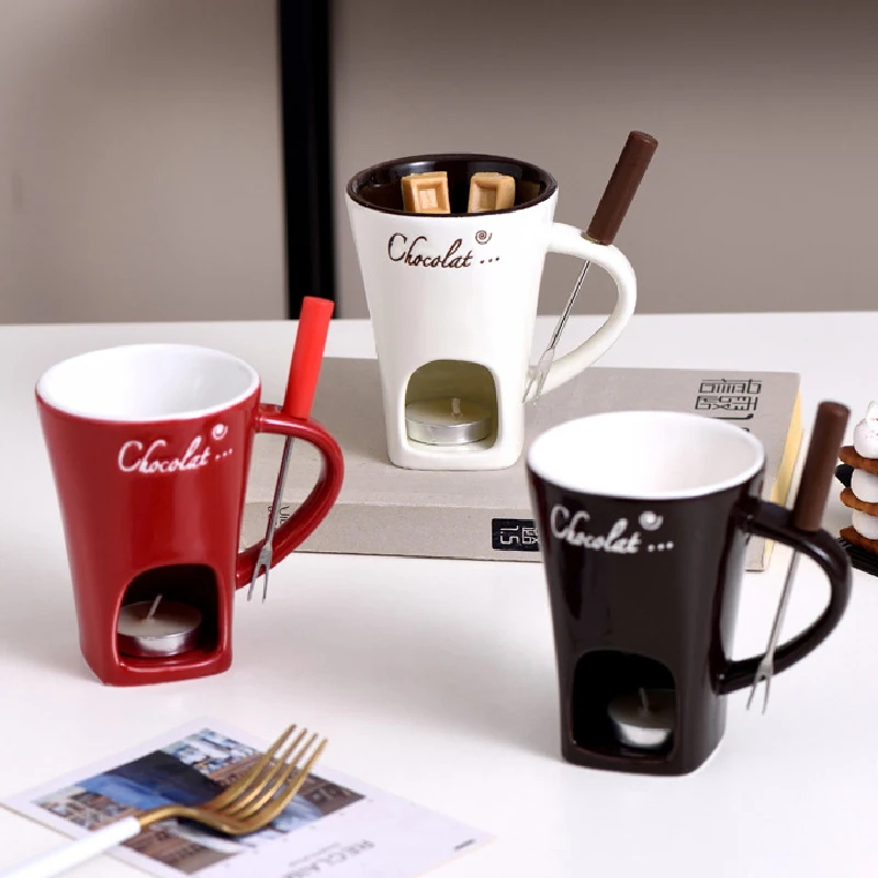 Taza para Fondue, queso, mante - Fondue Pot Ceramic reseña y precio