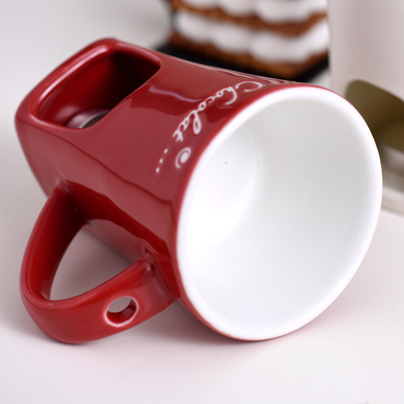 Taza para Fondue, queso, mante - Fondue Pot Ceramic reseña y precio
