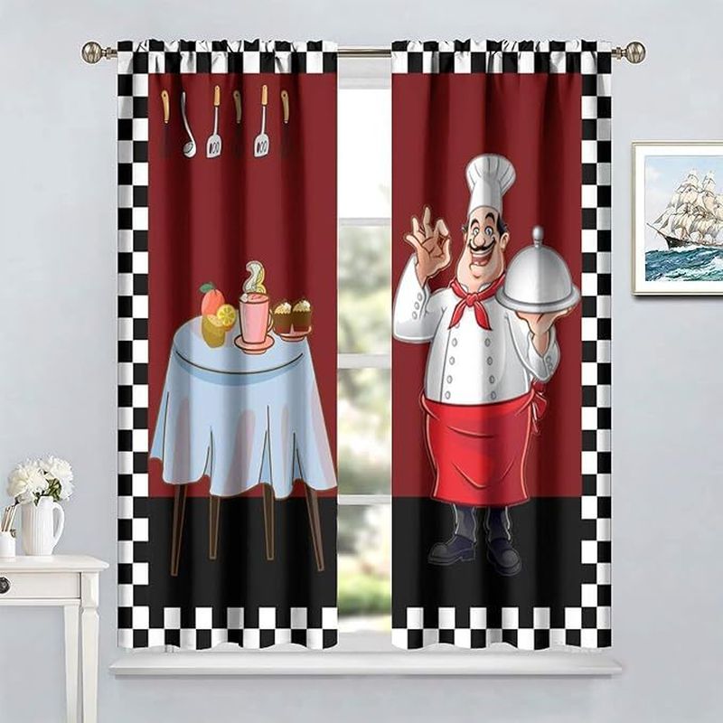 Cortinas Cortas para Cocina VI - Home Cooking Youtube reseña y precio