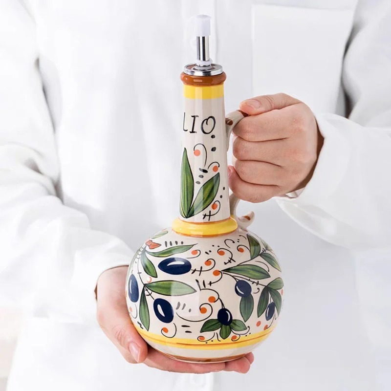 Botella de aceite de cerámica, - Home Cooking Oil reseña y precio